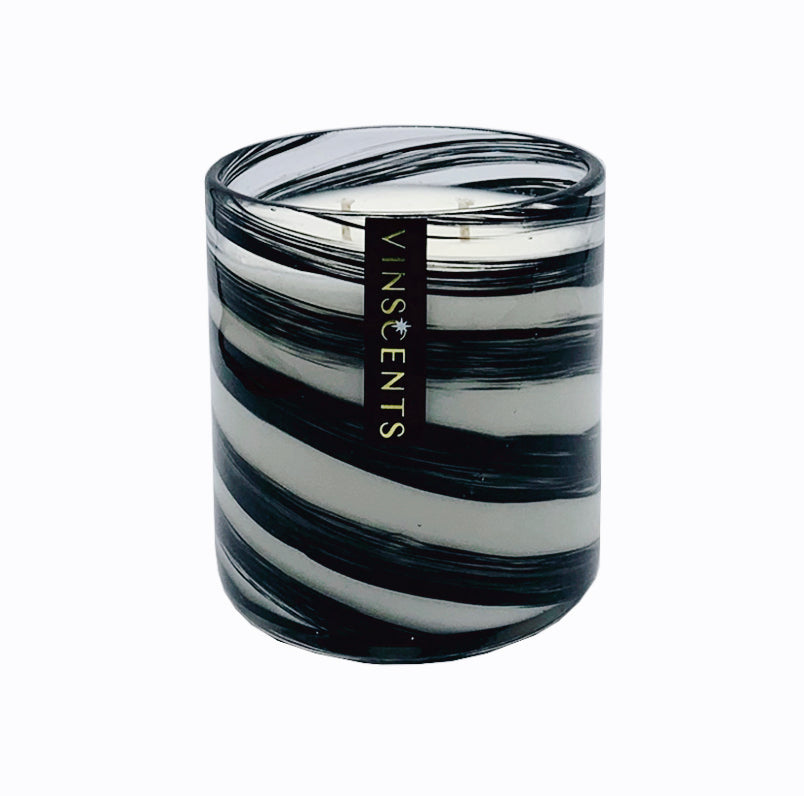 Vogue Classic Candle Black Swirl
