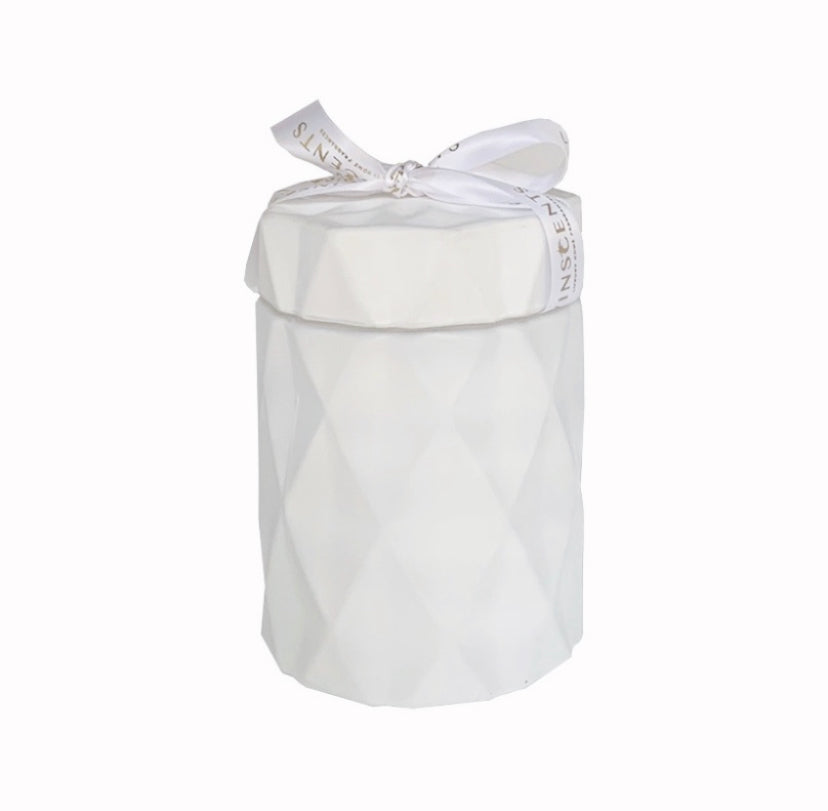 Diamond Candle White