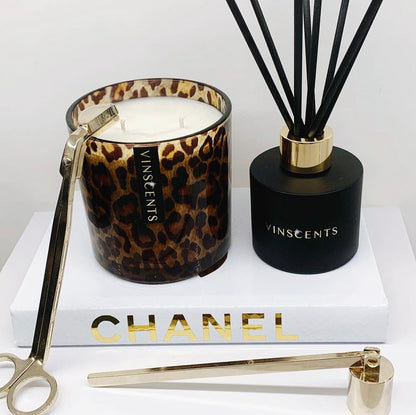 Vogue Classic Candle Leopard