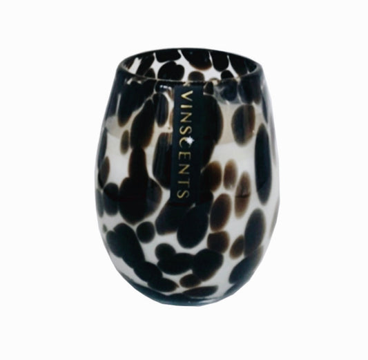 Stemless Candle Cheetah